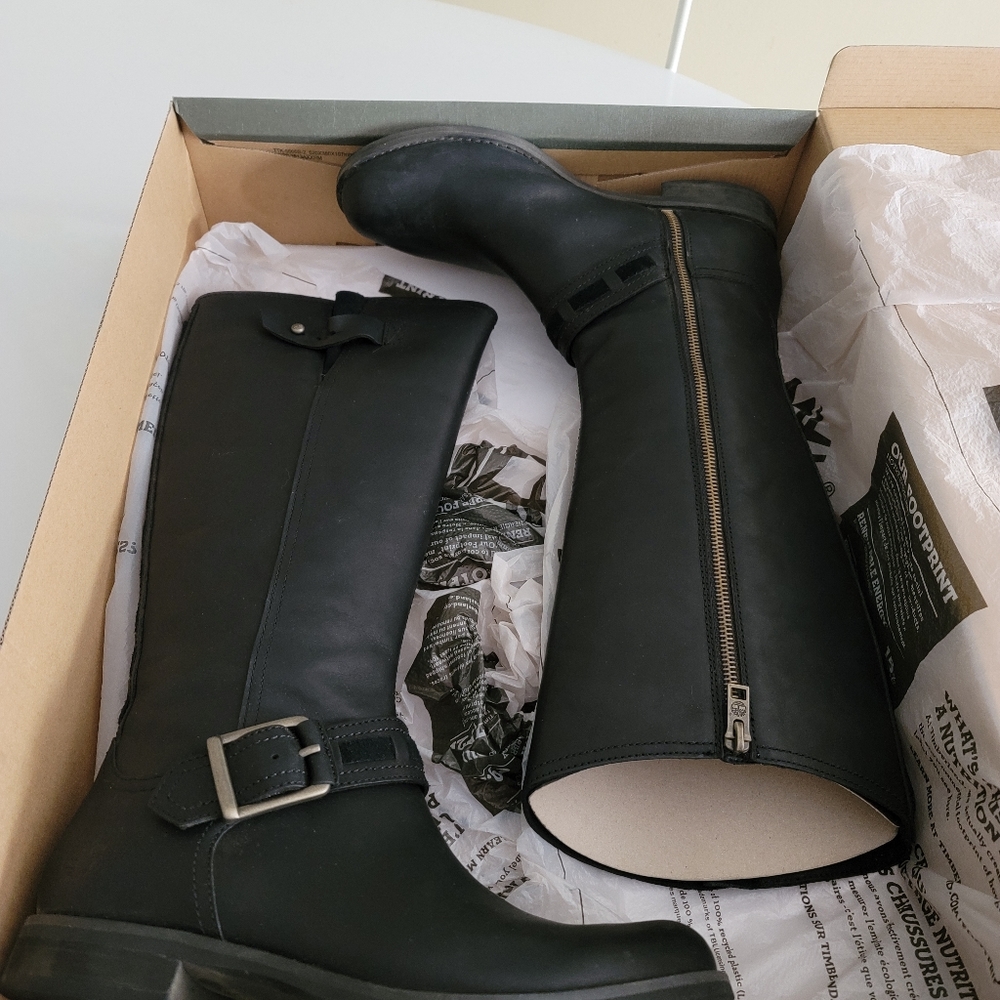 Timberland Savin Hill Tall Black Women's Size 9.5 Boots